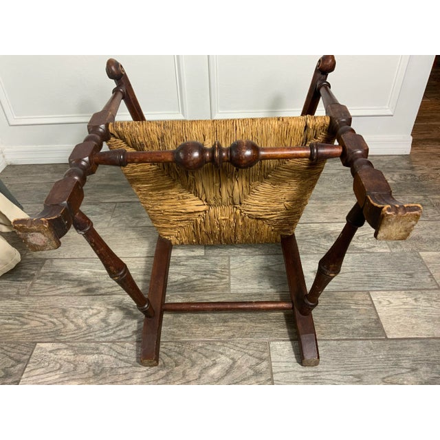 Mid 18th Century Queen Anne Maple Arm Chair, New England 1760 For Sale - Image 5 of 12