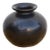 Vintage San Bartolo Black Clay Global Vessel For Sale