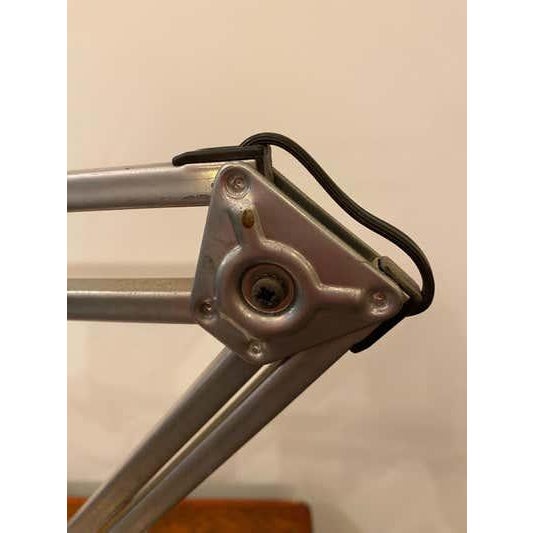 Late 20th Century 1975 Mid-Century Modern Ikea Adjustable Metal & Plastic Task Lamp For Sale - Image 5 of 5