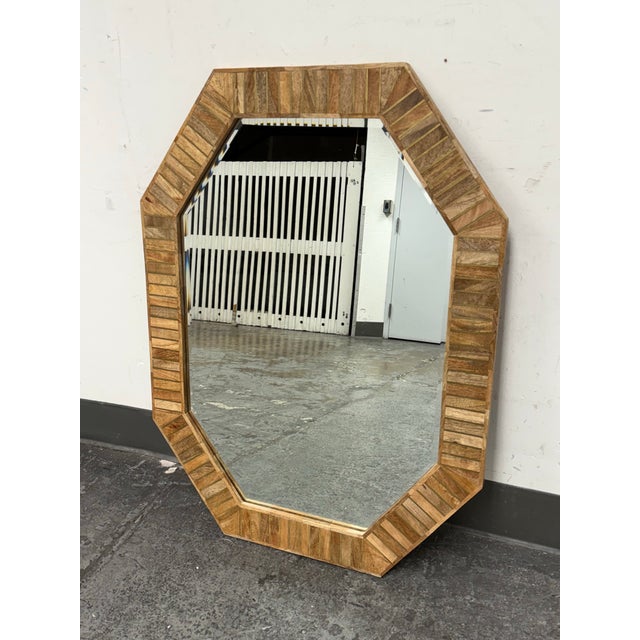 Design Plus Gallery presents the Bristol Wall Mirror from Serena & Lily. The wooden mirror brings warmth to any room....