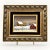 Charming pair of vintage winter landscape oil paintings depicting quiet snowy countryside scenes with rbarns. Both works...