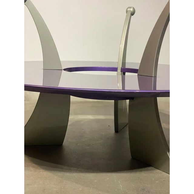 Wood Model Orchid Trainer Table by Massimo Marozzi for Archizoom, 1980 For Sale - Image 7 of 8