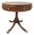 Vintage Baker Furniture Mahogany Drum Table For Sale
