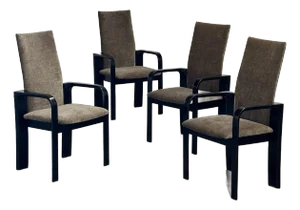 1990s Post Modern Dining Chairs - Set of 4