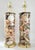 Offering a rare pair of EXTRA-LARGE clear glass cylinder table lamps filled with a beautiful array of unique seashells,...