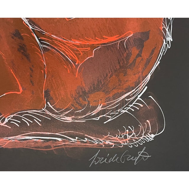 Modern Jose De Creeft Figural Nude Lithograph For Sale - Image 3 of 4