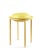 Set of 4 Yellow Cana stool by Pauline Deltour by Cristina Celestino Materials: Galvanized and powder-coated tubular steel....