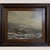 Rustic Ferran, Snowy Village Landscape, Late 20th Century, Painting, Framed For Sale - Image 3 of 10