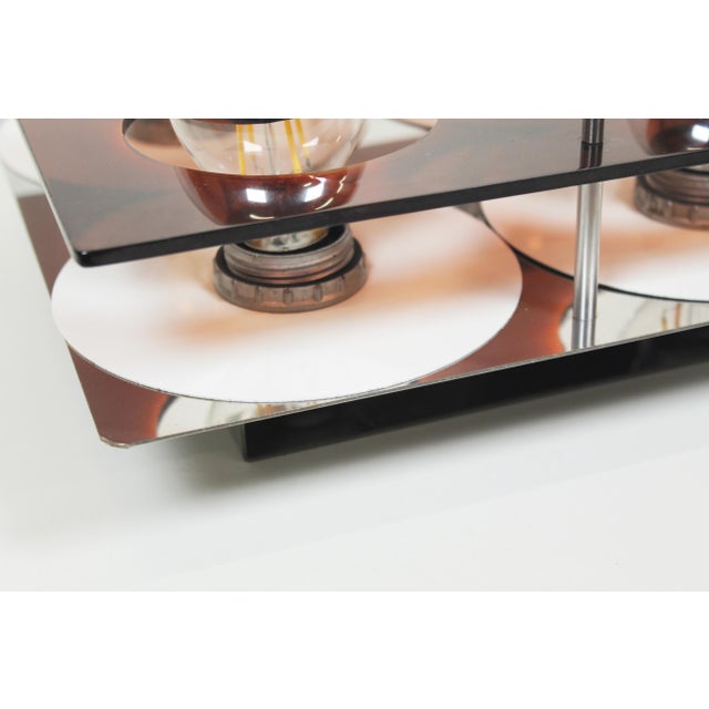 Acrylic Wall Lamp by Jocelyne Trocmé for Galerie Oxar Model Disco, 1970s For Sale - Image 4 of 8