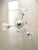 Italian Chandelier with Iridescent Murano Glass Flowers, 1980 For Sale - Image 4 of 14