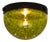 Yellow Glicine Ceiling Lamp by Gae Aulenti for Vistosi, 1970s For Sale