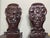 Pair of 19th-Century Italian Renaissance Revival Carved Walnut Sgabelli Chairs For Sale - Image 4 of 12