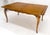Chestnut and Cherry Country French Cabriole Leg 2x18" Leaves Dining Table MINT For Sale - Image 10 of 12