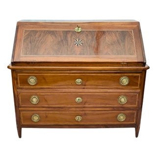 Louis XVI Secretaire in Walnut For Sale