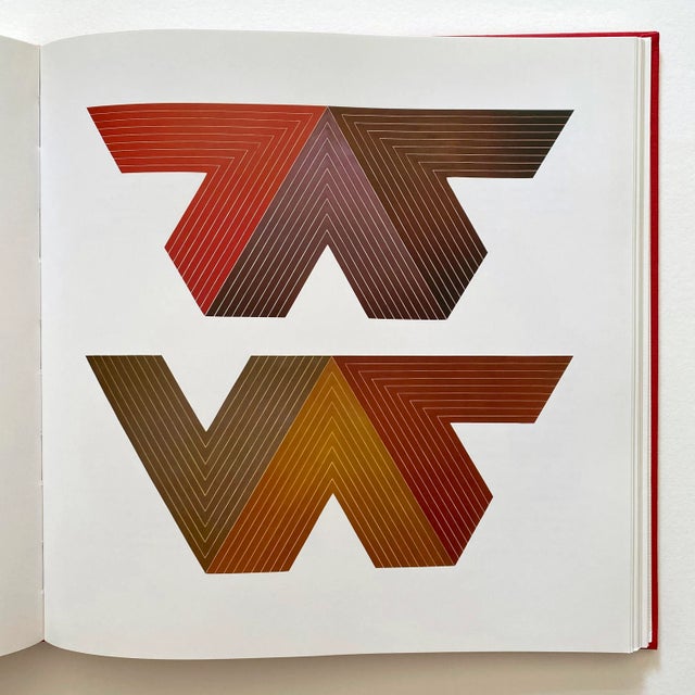 Frank Stella " Paintings 1958 - 1965 : A Catalogue Raisonne " Vintage 1986 1st Edtn Lithograph Print Landmark Volume Extra Large Hardcover Art Book For Sale - Image 11 of 13