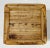 Vintage Square Scorched Bamboo Plant Stand or Riser For Sale - Image 4 of 7