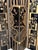 Early 21st Century Art Deco 4-Panel Black Lacquer & Gilt Screen, Attributed to Paul Fehér, 20th C. For Sale - Image 5 of 14