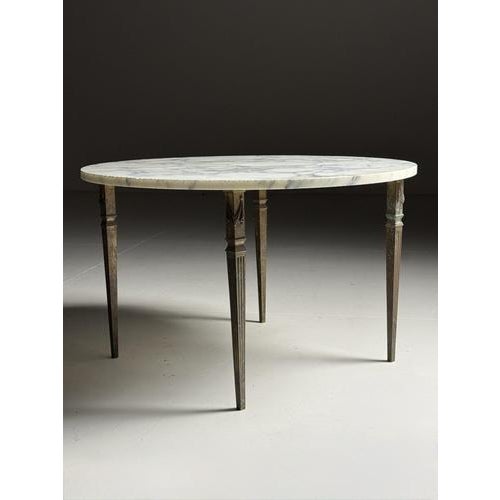 Vintage Marble Coffee Table For Sale - Image 9 of 18