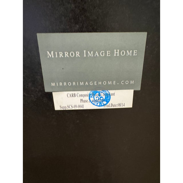 Silver "Queen Anne" Mirror by Mirror Image For Sale - Image 8 of 10