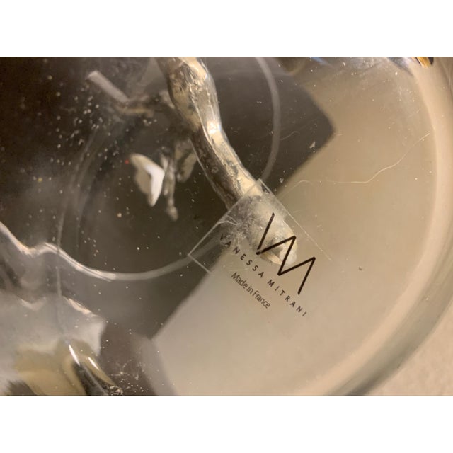 Modern Vanessa Mitrani Glass Cherry Blossom Sculpture Bowl Paris France For Sale - Image 3 of 12