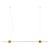 Eitie Pendant Lamp in Aluminium and Brass by Tobia Scarpa For Sale - Image 9 of 9