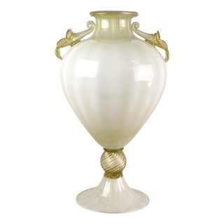 Murano Amphora Vase attributed to Gabbiani Venice, Italy, 2000s For Sale