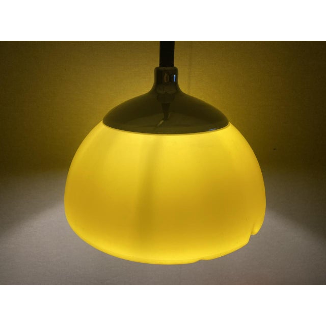Space Age Mushroom Ceiling Lamp in Yellow by Cosack, 1960s For Sale - Image 18 of 18