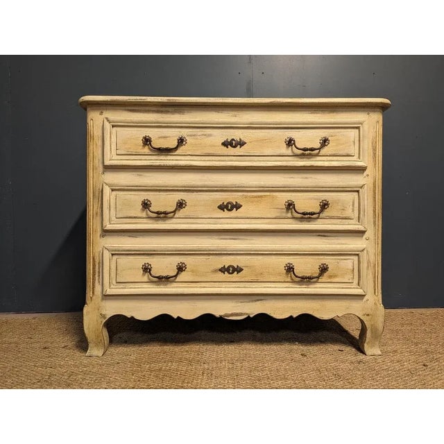 Vintage Rustic Wooden Dresser For Sale - Image 6 of 7