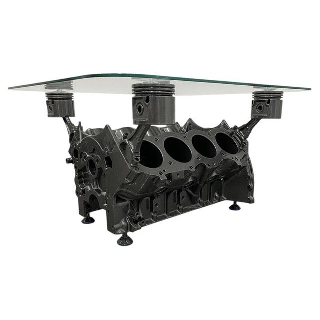 V8 Engine Block Coffee Table For Sale - Image 11 of 11