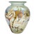 1980s Don Richardson Carlson Art Glass Iridescent Hearts & Vines Vase 5.75" For Sale - Image 5 of 11