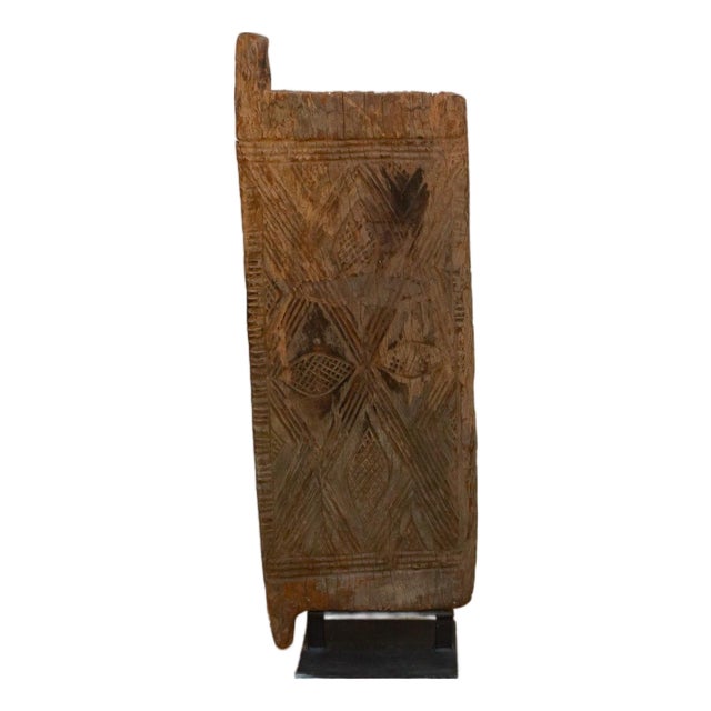 19th Century Cowrie Motif African Door For Sale