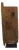 19th Century Cowrie Motif African Door For Sale