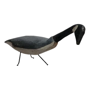 Canadian Goose Decoy on Rod Nails