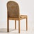 Rustic Oak and Rattan Chairs, 1970s, Set of 4 For Sale - Image 3 of 17