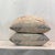 Contemporary Painted Linen 20” Pillows - A Pair For Sale - Image 3 of 3