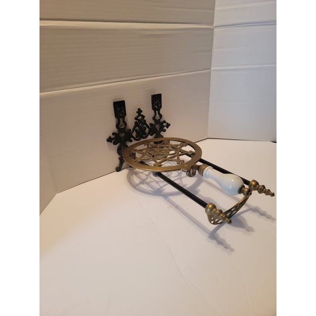 Antique Pierced Trivet For Sale In Houston - Image 6 of 12