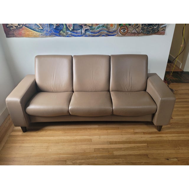 Arion 19 A20 Modern Ekornes Stressless Reclining Sofa Chairish