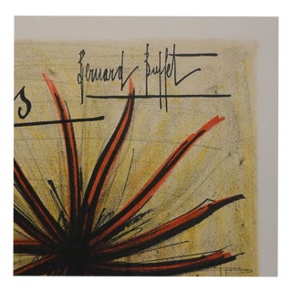 Bernard Buffet, The Dahlias, 1966, Lithograph For Sale