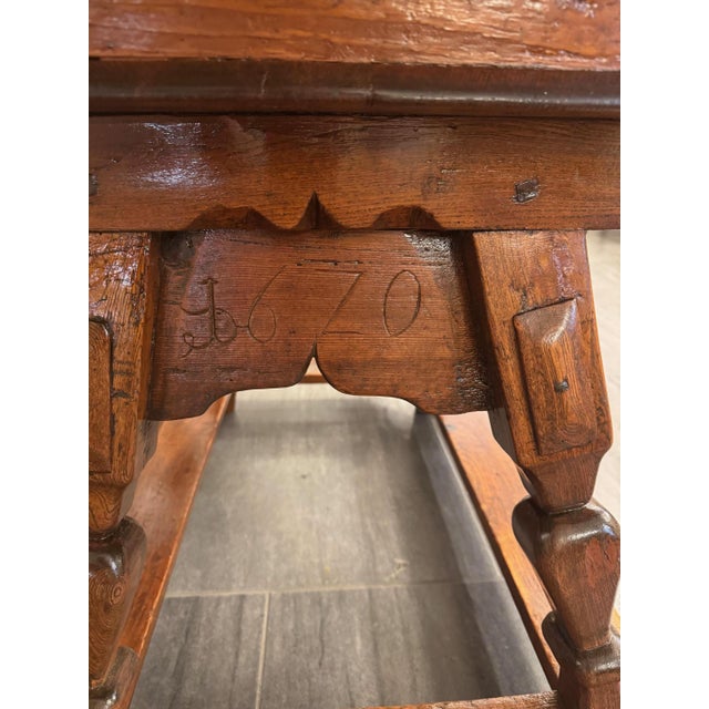 Jogl Table with Slate Top and Inlays For Sale - Image 11 of 12