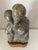 Abstract Vintage 1980s Granite Stone EJC Figural Abstract Sculpture on Resin Base For Sale - Image 3 of 5