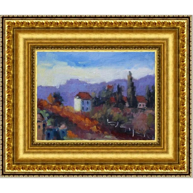 "Tuscany Glow" Contemporary Landscape Oil Painting For Sale - Image 10 of 12