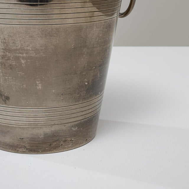 Mid 20th Century French Silver Plated Champagne Bucket For Sale - Image 14 of 18