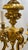 1900s Gilt Bronze Flowers Chandelier 4 Lights For Sale - Image 4 of 7