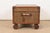 Late 20th Century Baker Furniture Campaign Rattan and Leather Trunk Coffee Table For Sale - Image 9 of 12