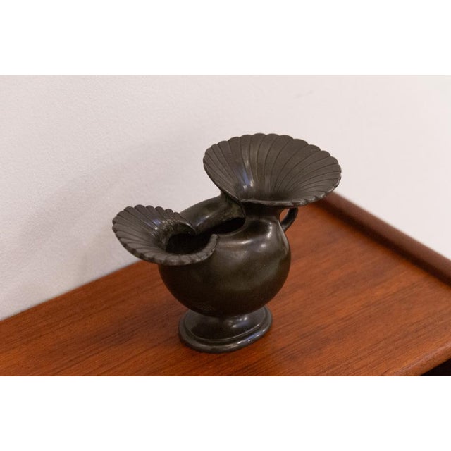 Danish Art Deco Vase by Just Andersen, 1930s For Sale - Image 14 of 15