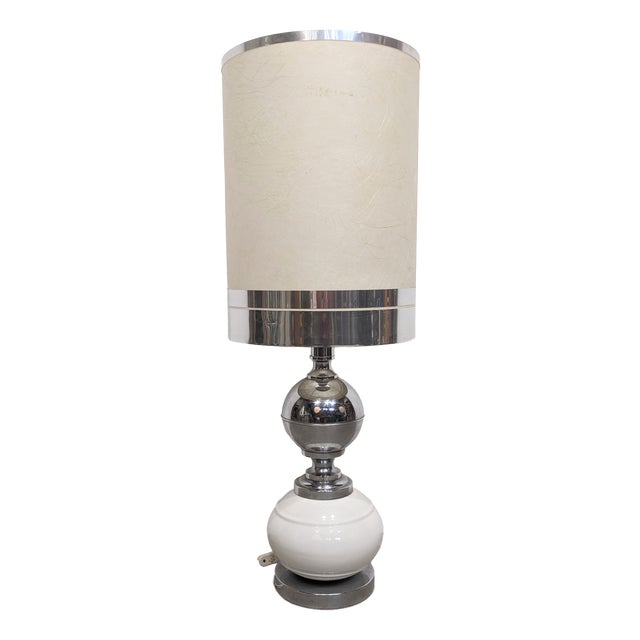 Large Vintage Table Lamp from Delmas, 1970s For Sale