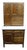 Rare Antique Oak Hoosier Cabinet With Porcelain Work Surface For Sale