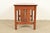 Stickley Brothers Style Antique Mission Oak Arts & Crafts Writing Desk, Newly Refinished For Sale - Image 12 of 14