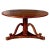19th Century Biedermeier Style Mahogany Dining Table For Sale - Image 9 of 9