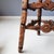 1950s French Tripod Wood and Rush Stool, 1950s For Sale - Image 5 of 7